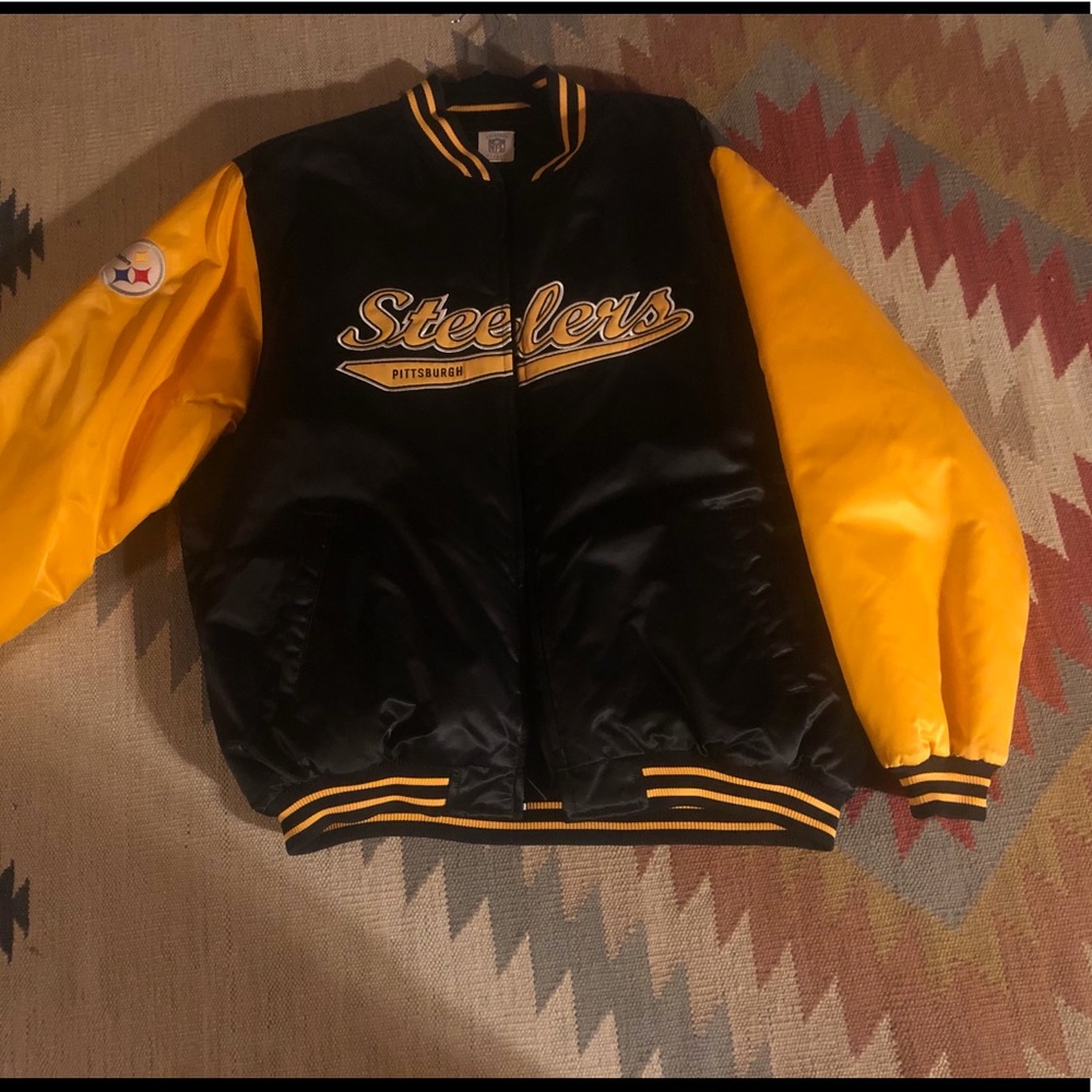 COPY - NFL Leather Pittsburgh Steelers XL Jacket